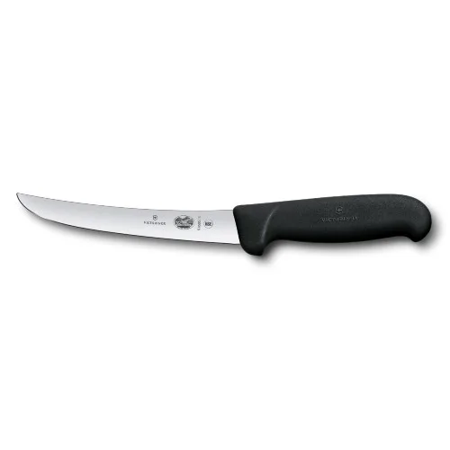 Nož za izkoščevanje Victorinox Fibrox, črn