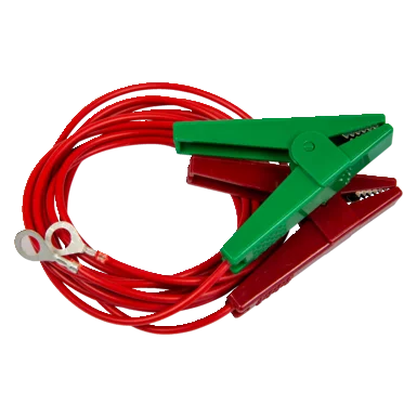 Priključni kabel za trak/žico + ozemljitev Krokodil, 2/1