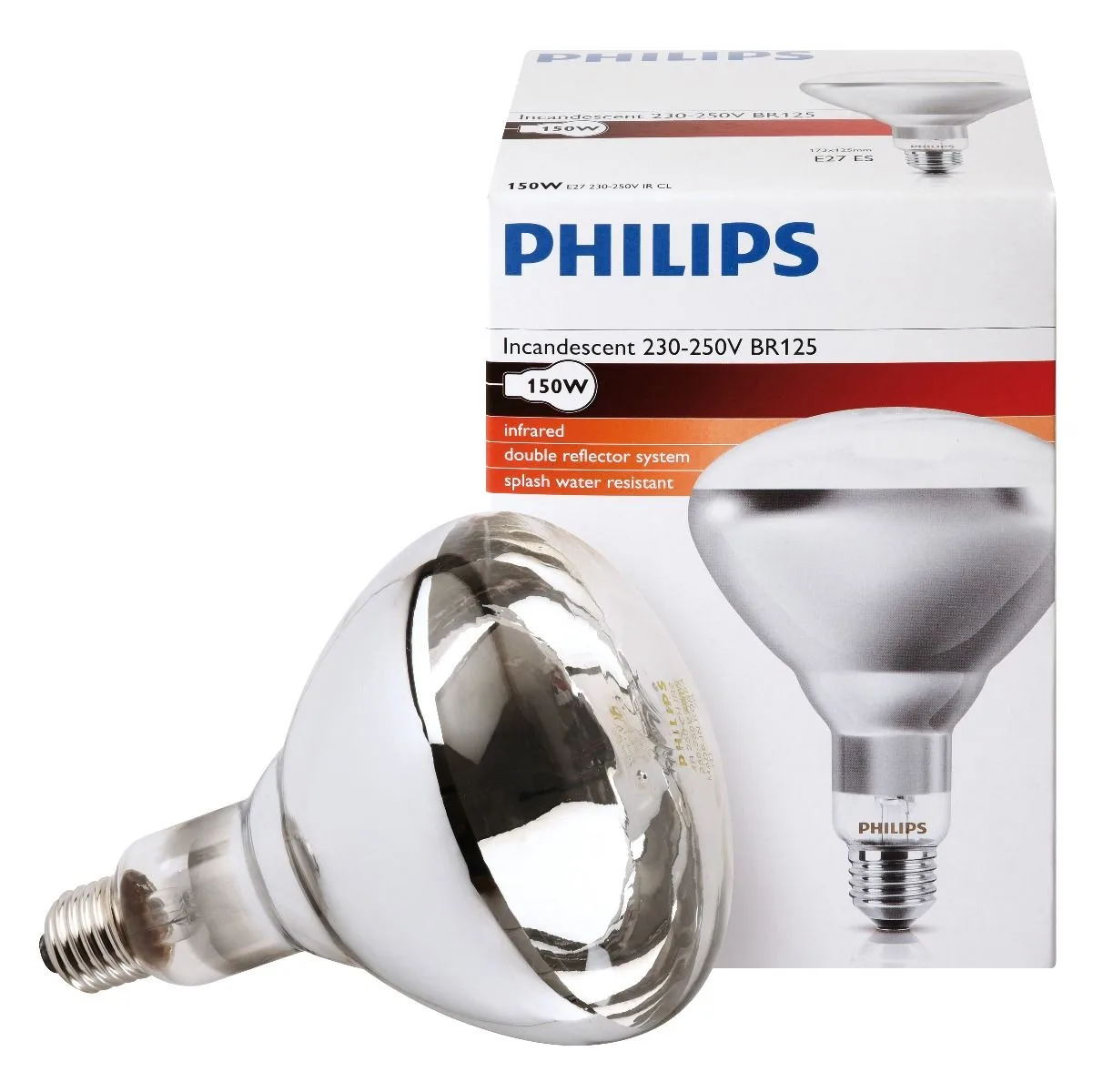 Infrardeča žarnica Philips 150W - slika 2