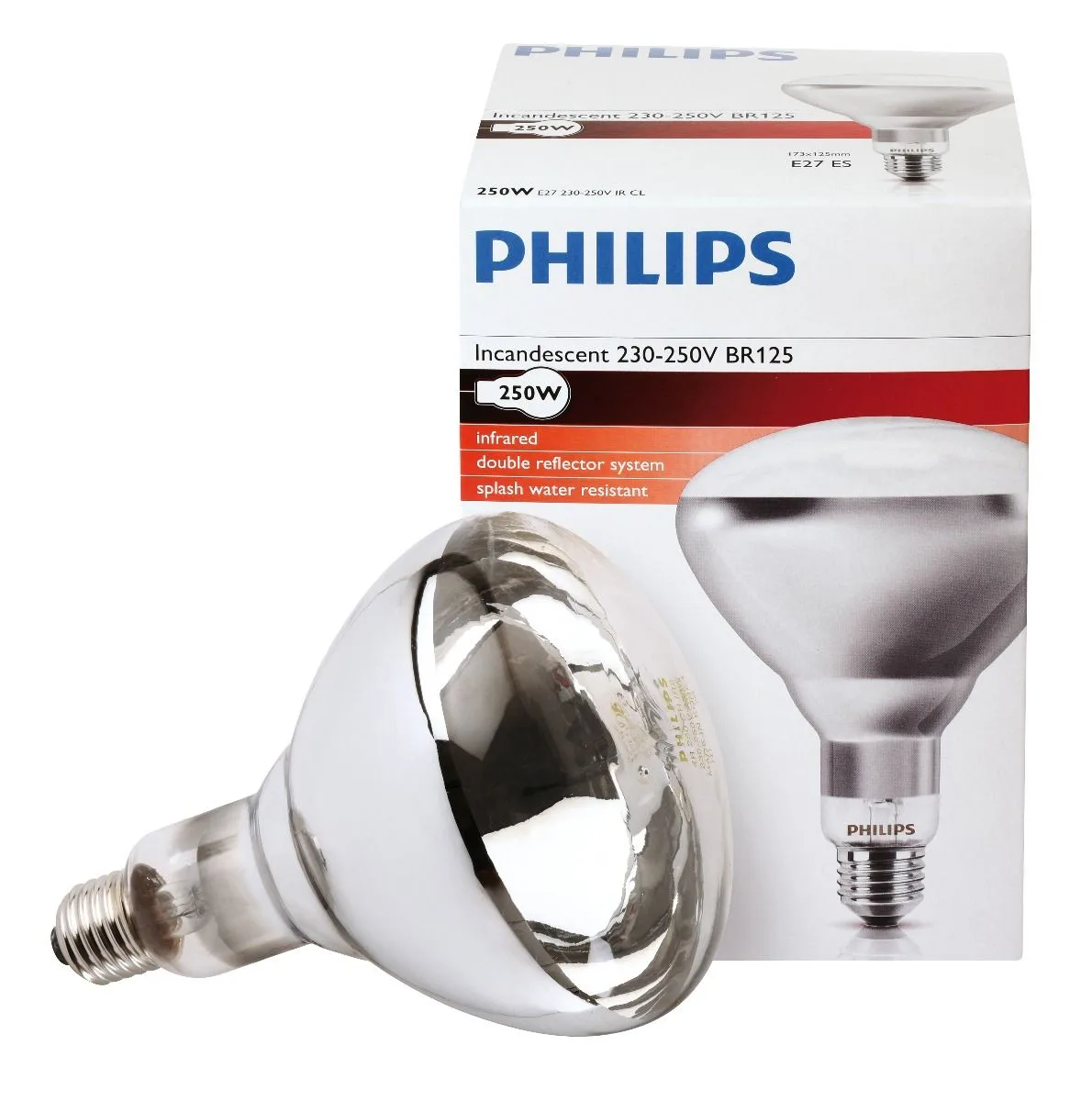 Infrardeča grelna žarnica Philips 250W - slika 2