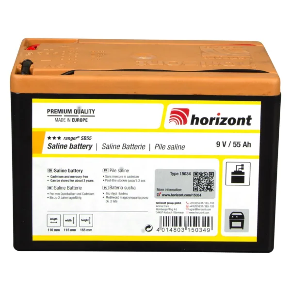 Kisla baterija Horizont 55Ah/8,4V