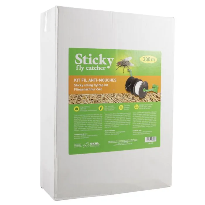 Lovilec mrčesa Sticky - lepljiva vrvica, set 300 m - slika 2