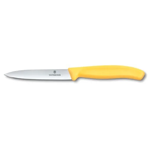 Nož za lupljenje in obrezovanje Victorinox, 10 cm, rumen
