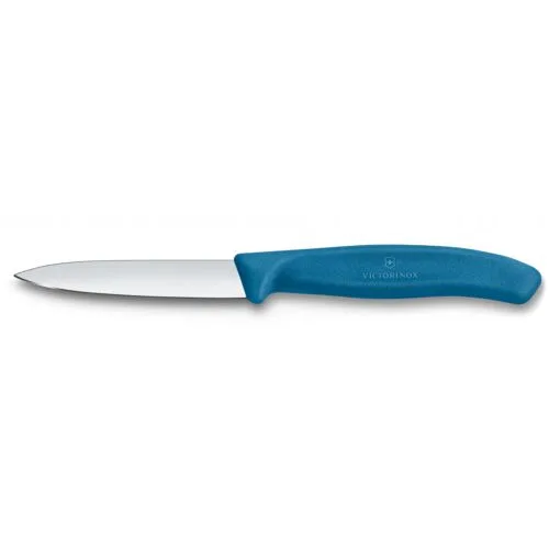 Nož za lupljenje in obrezovanje Victorinox, 8 cm, moder