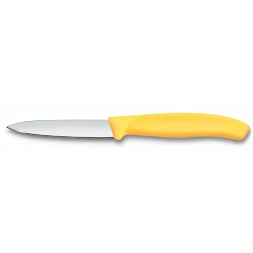 Nož za lupljenje in obrezovanje Victorinox, 8 cm, rumen