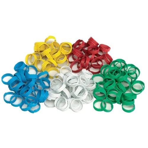 Obročki za označevanje perutnine Spiral, 100 kos