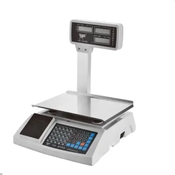 Digitalna tehtnica ACS-P4 30 kg z visokim displejem in izpisom