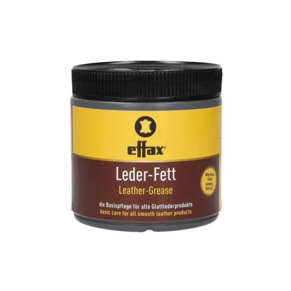 MAST ZA USNJE Effax - črna 500 ml